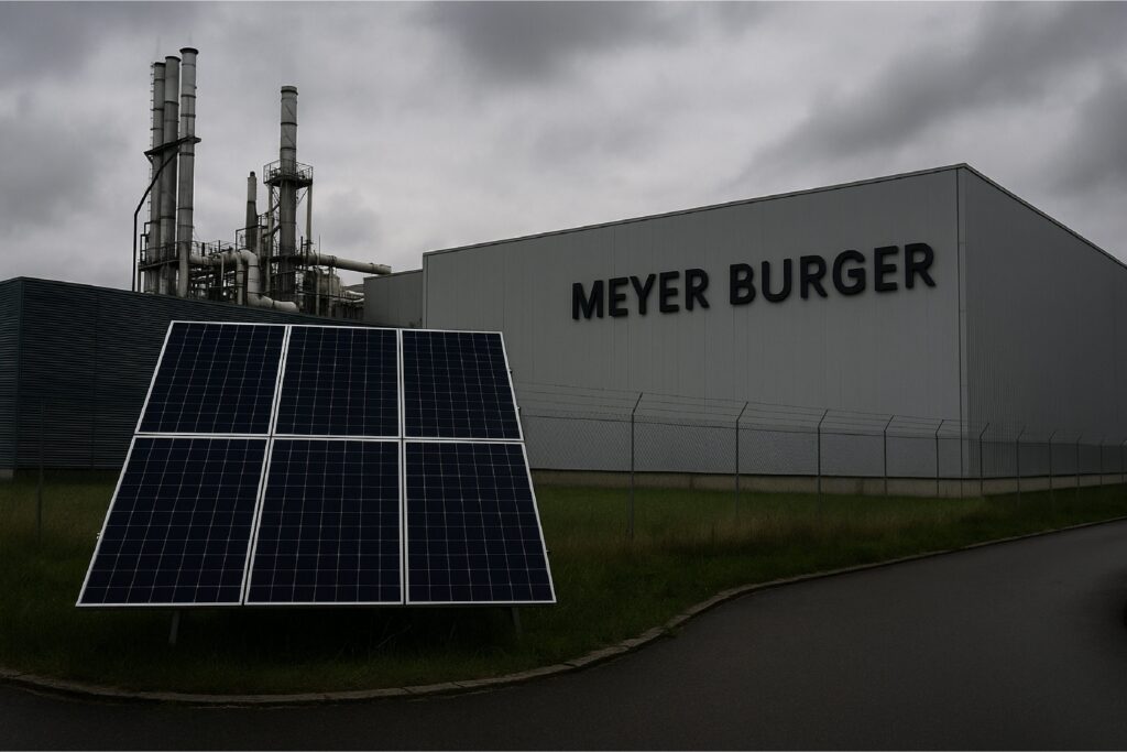 Quand Meyer Burger flirte avec la liquidation : ce que cela signifie pour le photovoltaïque